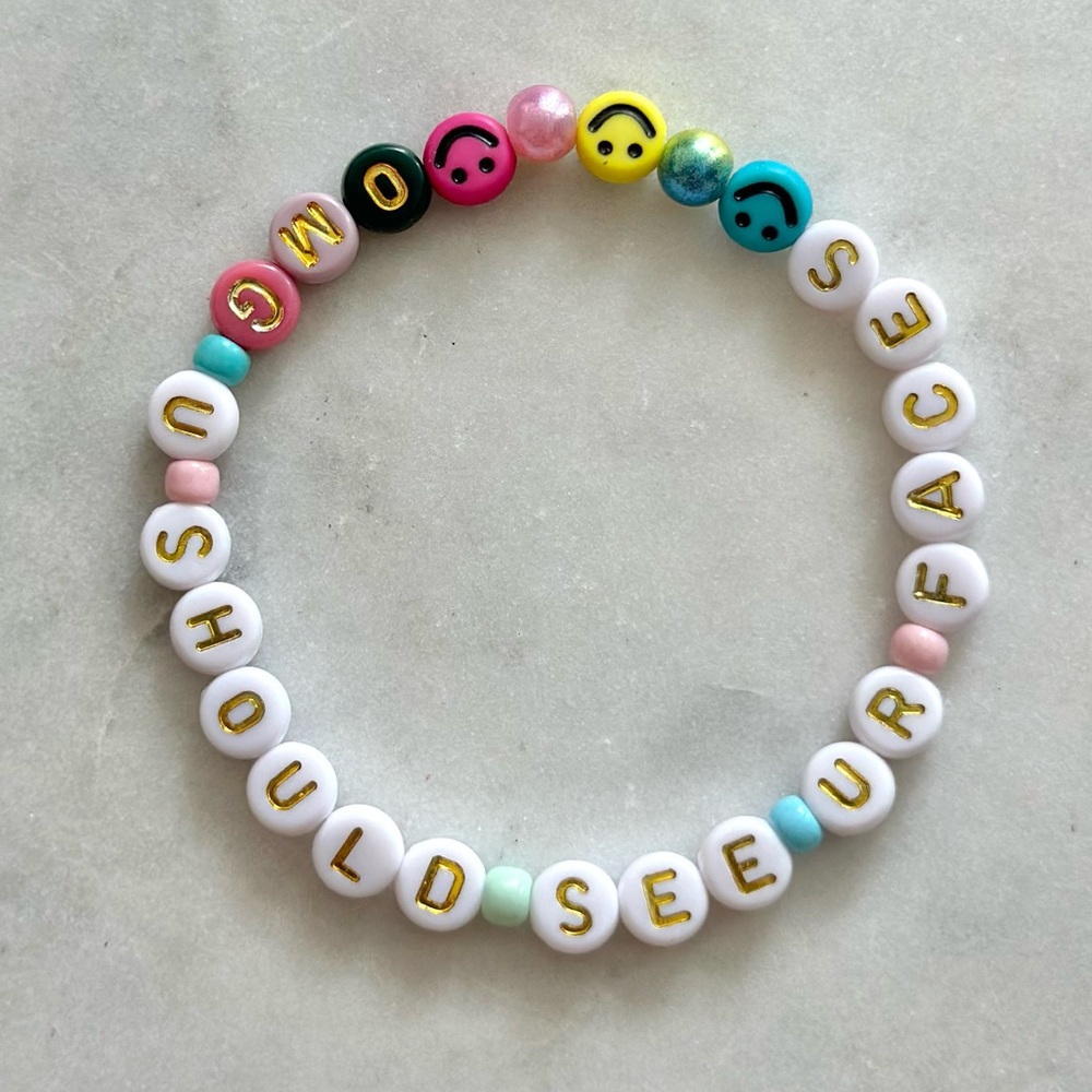 Taylor Swift Friendship Bracelet- But Daddy I Love Him
